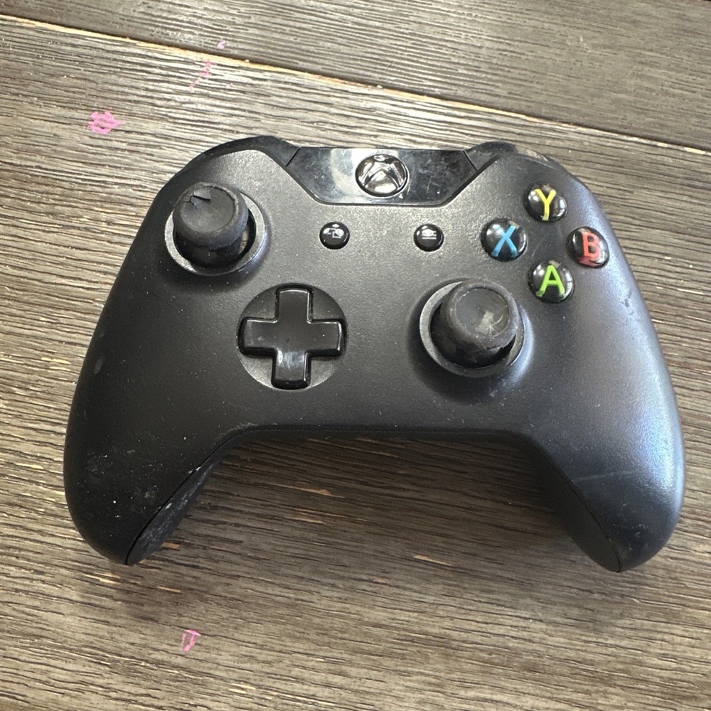 Microsoft Xbox One‎ Wireless Controller Official OEM Black Model 1537 Untested